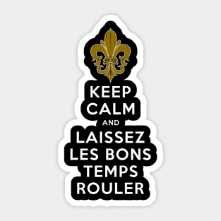 WHO DATs need to KEEP CALM Sticker